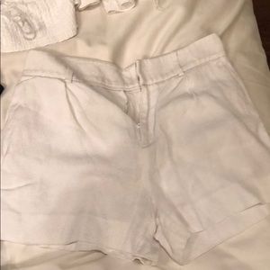 Linen shorts
